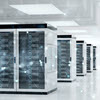 interior view of a data center