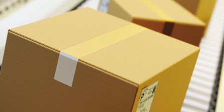cardboard boxes