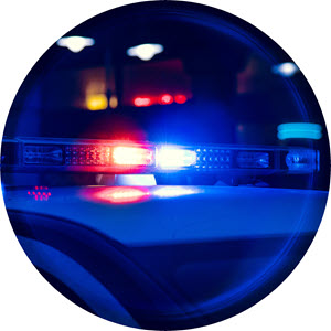 police lights